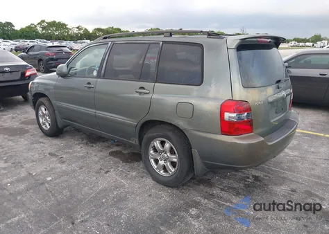 2007 Toyota Highlander из США, поврежденный, VIN JTEGD21A470155906